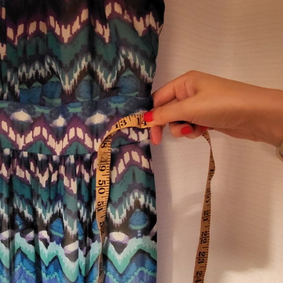 Eliza J patterned dress size 8 - Picture 3 of 9